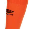 Shocking Orange - Back - Umbro Boys Leg Sleeves