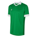 Emerald-White - Front - Umbro Mens Tempest Jersey