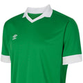 Emerald-White - Side - Umbro Mens Tempest Jersey