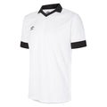 White-Black - Front - Umbro Mens Tempest Jersey