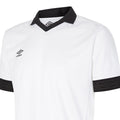 White-Black - Side - Umbro Mens Tempest Jersey