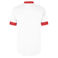 White-Vermillion - Back - Umbro Mens Tempest Jersey