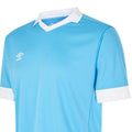 Sky Blue-White - Side - Umbro Mens Tempest Jersey