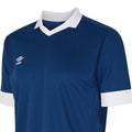 Navy-White - Side - Umbro Mens Tempest Jersey