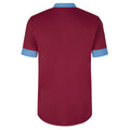 New Claret-Sky Blue - Back - Umbro Mens Tempest Jersey