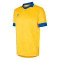 Yellow-Royal Blue - Front - Umbro Mens Tempest Jersey