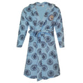 Sky Blue - Front - Manchester City FC Mens Logo Bathrobe