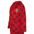 Red - Back - Arsenal FC Mens Bathrobe