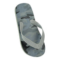 Grey - Front - KS Brands Childrens Boys Camo Flip Flops