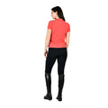 Bittersweet Red - Back - Weatherbeeta Womens-Ladies Rome Short-Sleeved Riding Top