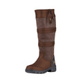 Brown - Front - Dublin Womens-Ladies Leather Country Boots