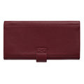 Mulled Wine - Back - Weird Fish Almila Plain Vegan Leather Purse