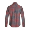 Nut - Back - Weird Fish Mens Lando Checked Long-Sleeved Shirt