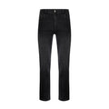 Washed Black - Front - Weird Fish Mens Edward Denim Stretch Straight Jeans