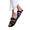 Black - Side - Where´s That From Womens-Ladies Adagio Strappy Sandals