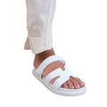 White - Front - Where´s That From Womens-Ladies Adagio Strappy Sandals