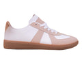 Khaki - Front - Where´s That From Womens-Ladies Swift Gum Sole Lace Up Trainers