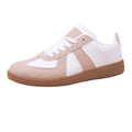 Khaki - Side - Where´s That From Womens-Ladies Swift Gum Sole Lace Up Trainers