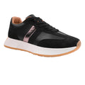 Black-Gun Metal - Back - Where´s That From Womens-Ladies Pulse Running Trainers