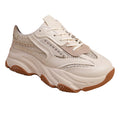 Cream - Side - Where´s That From Womens-Ladies Groove Diamante Chunky Trainers