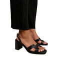 Black - Front - Where´s That From Womens-Ladies Stylite Block Heel Sandals