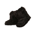 Black - Front - Where´s That From Womens-Ladies Malaya Fluffy Faux Fur Platform Ankle Boots