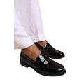 Black - Front - Where´s That From Womens-Ladies Houston Slip-on Loafers