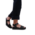 Black - Back - Where´s That From Womens-Ladies Phoenix PU Sandals