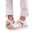 Cream - Side - Where´s That From Womens-Ladies Phoenix PU Sandals