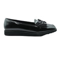 Black - Back - Where´s That From Womens-Ladies Alpha Bow Detail Extra Wide Loafers