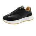 Black - Side - Where´s That From Womens-Ladies Metro Suede Running Trainers