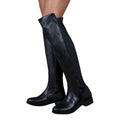 Black - Back - Where´s That From Womens-Ladies Diem PU Pull-On Knee-High Boots