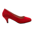 Red - Front - Where´s That From Womens-Ladies Shea Low Heel Court Pumps