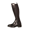 Black - Back - Where´s That From Womens-Ladies Parker PU Side Zip Knee-High Boots