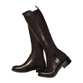 Black - Front - Where´s That From Womens-Ladies Parker PU Side Zip Knee-High Boots