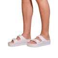 White - Front - Where´s That From Womens-Ladies Danielle Sliders