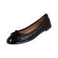 Black Patent - Front - Where´s That From Childrens-Kids Truth Patent Slip-on Ballerina Flats