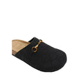 Black - Back - Where´s That From Womens-Ladies Dublin Faux Leather Open Back Loafers