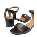 Black - Back - Where´s That From Womens-Ladies Adrianna PU Wide High Heels