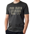 Front - Pink Floyd Unisex Adults Animals 77 Tour Logo Design T-shirt