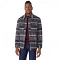 Front - Mantaray Mens Checked Quilted Shirt Jacket