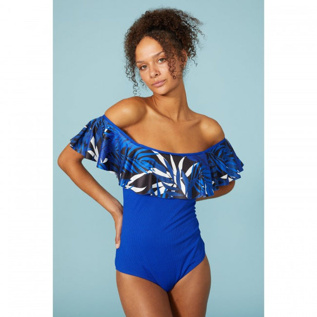 Debenhams Womens Ladies Cold Shoulder One Piece Swimsuit