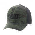 Front - Caterpillar Camo Logo Baseball Cap