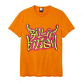 Front - Amplified Mens Graffiti Billie Eilish T-Shirt