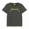 Front - Amplified Childrens/Kids Neon Metallica T-Shirt