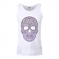 Front - Grindstore Mens Pictoric Skull Vest Top