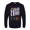 Front - Grindstore Mens Ho Ho Homo Christmas Jumper