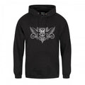 Front - Grindstore Mens Winged Skull Hoodie