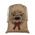 Front - Grindstore Anti Christmas Hessian Wreath Santa Sack