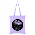 Front - Grindstore Life Is Tough But So Are You Tote Bag